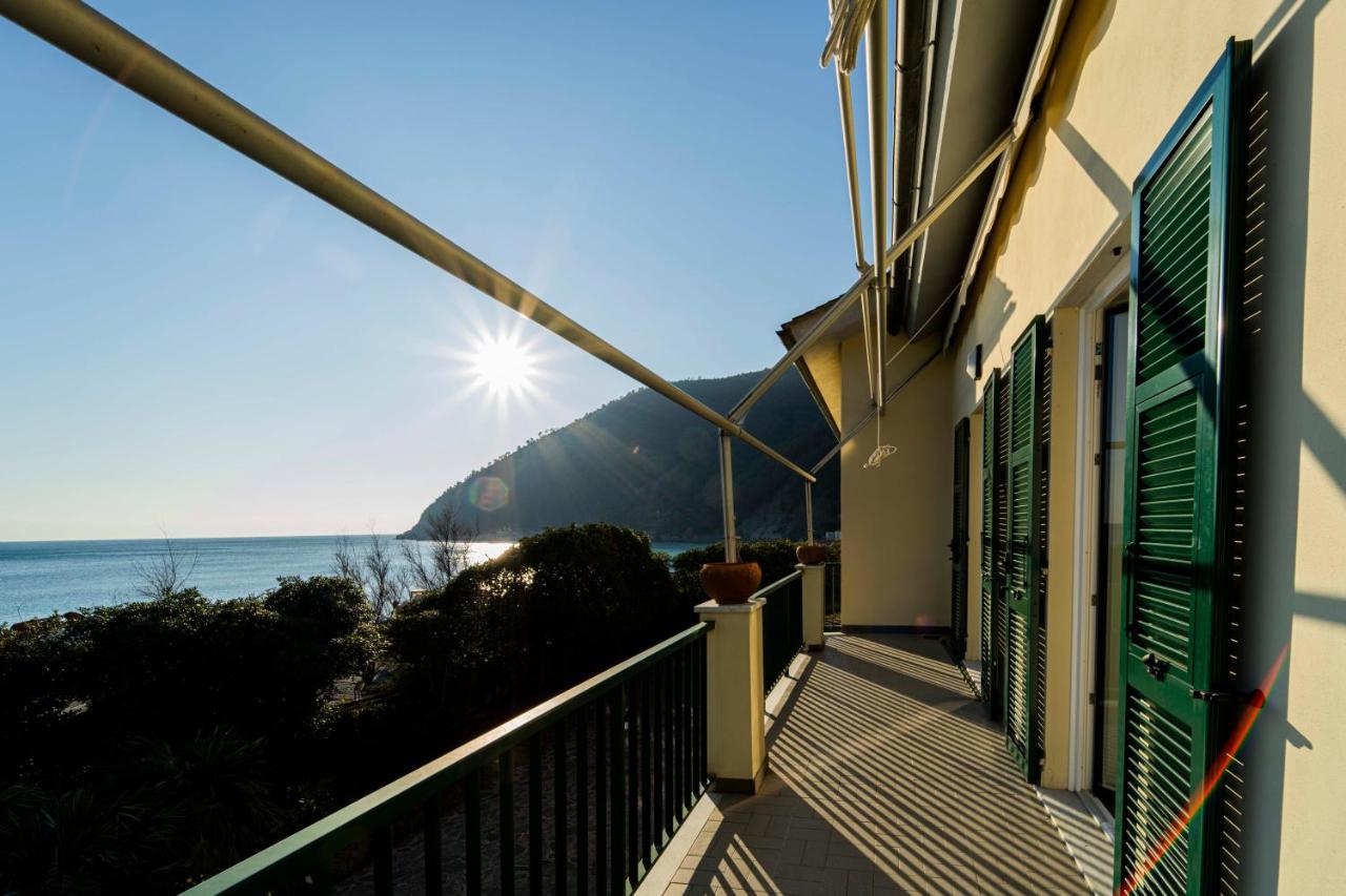 111 - Casa La Secca Vista Mare, 100Metri Dalla Spiaggia E Mare Moneglia Buitenkant foto